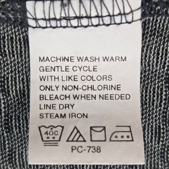 Vintage 90s IZOD Double Mercerized Cotton Polo Shirt Men's L Gray Y2K - Picture 9 of 13